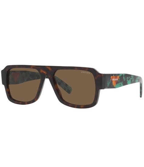 Prada 56mm Pilot Sunglasses 